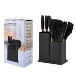 ১৯ পিস প্রিমিয়াম সিলিকন কিচেন ইউটেনসিল সেট | 19pcs-silicone-spatula-spoon-set - Image 2