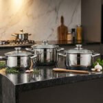 জেপ্টার জার্মানি প্রিমিয়াম স্টেইনলেস স্টিল ক্যাসেরোল কুকওয়্যার সেট (ZP-265) - ৩ পিস - Image 2